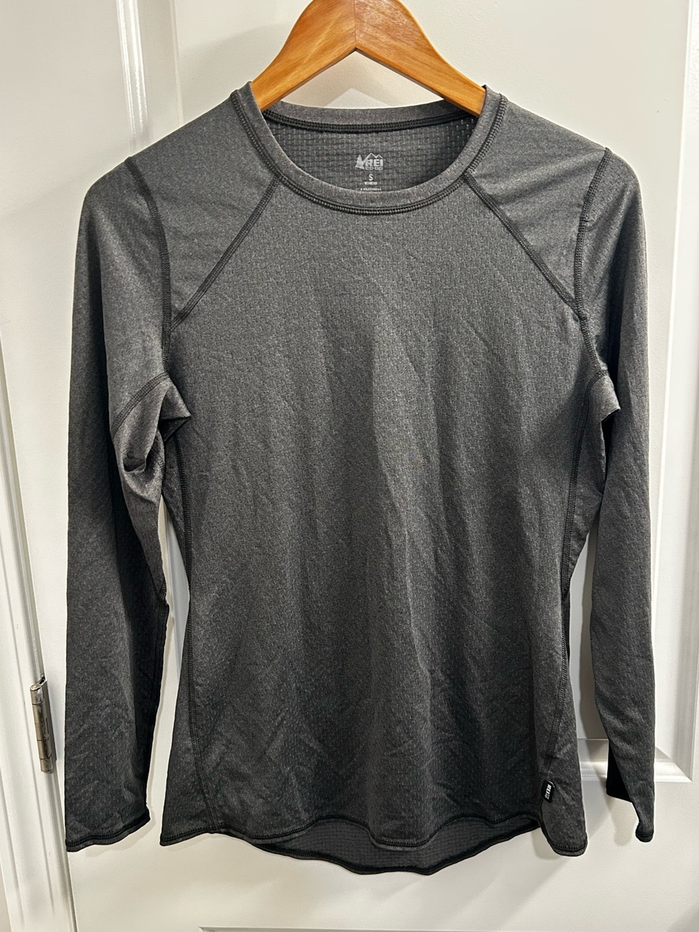 REI Co-op Swiftland High-Low-Hem Long-Sleeve Running Shirt Sz S
